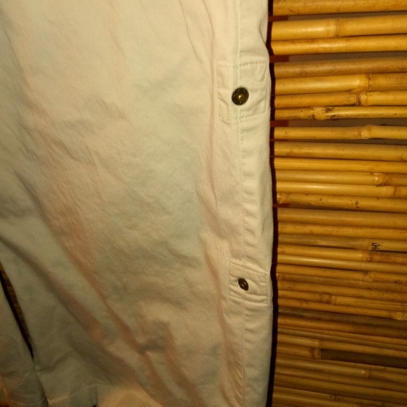 OhMamma! M Cargo Khaki Maternity Pants - Picture 2 of 6